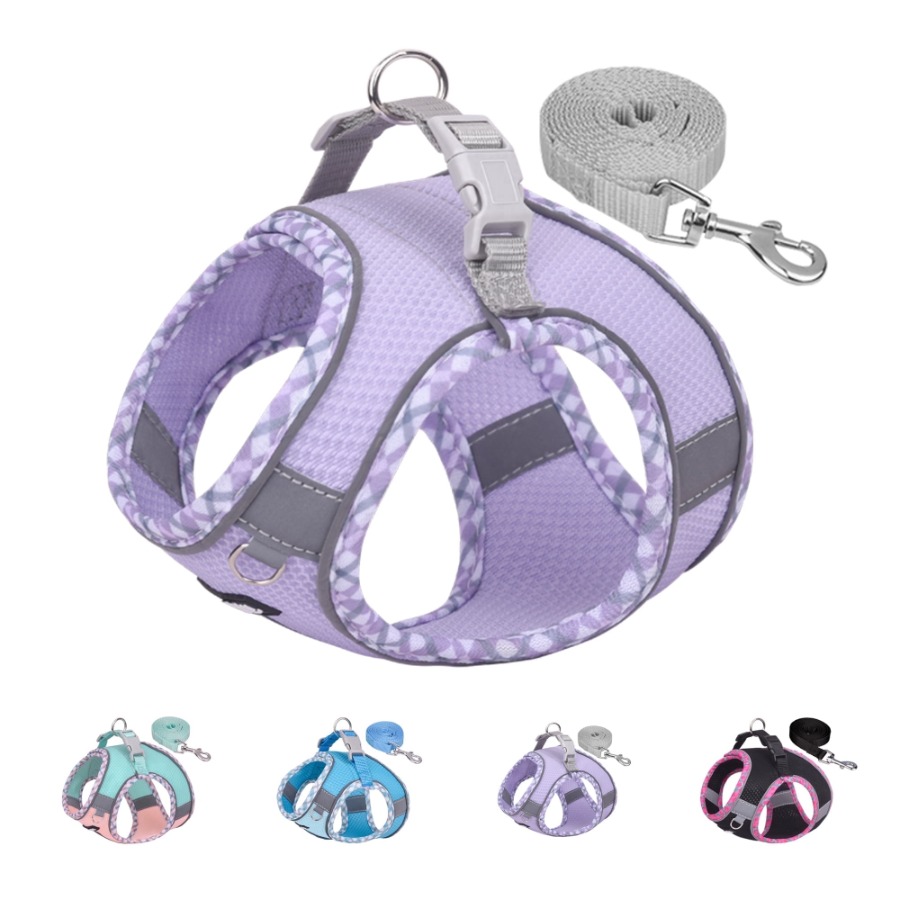 No Pull Dog Harness - Adjustable Reflective Extra Small Dog Harness,