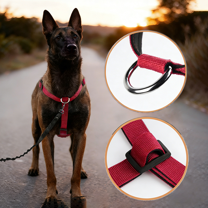 Escape-Proof Nylon Dog Harness - No Pull Dog Harness avaliação e preço