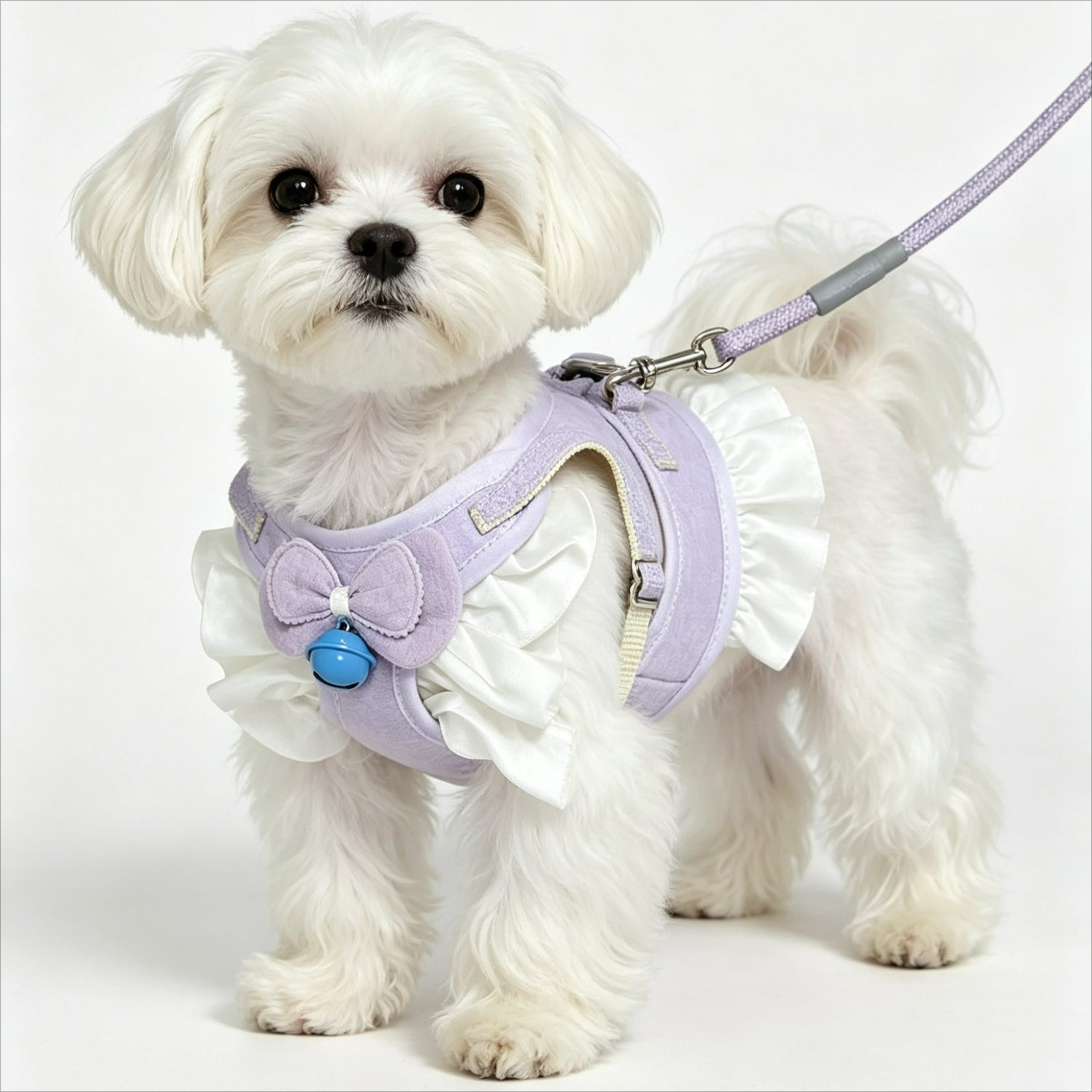 Cartoon Pet Harness and Leash  - No Pull Dog Harness avaliação e preço