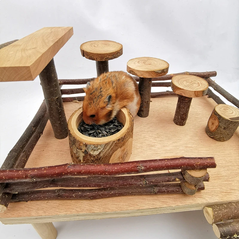 Wooden Bowl for Small Pet Hams - Pet Supplies Is Food avaliação e preço