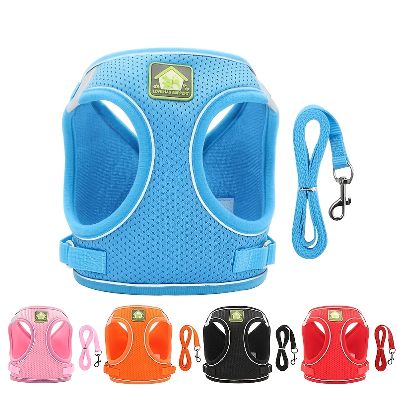 Reflective Pet Harness And Lea - No Pull Dog Harness avaliação e preço