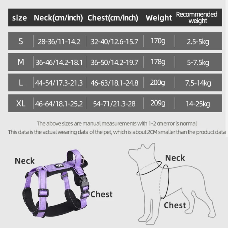 New Pet Dog Harness No-pull Do - No Pull Dog Harness avaliação e preço