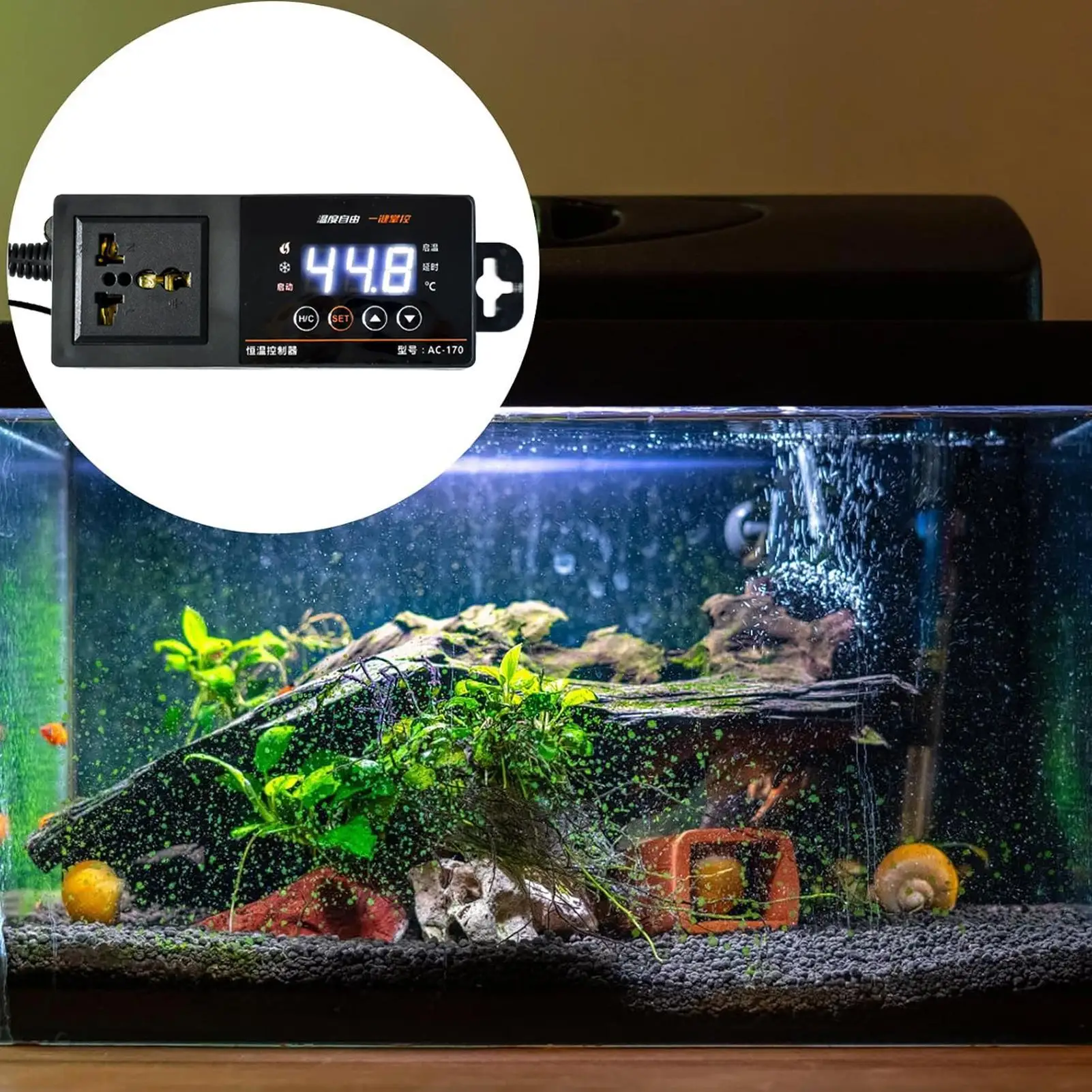 Thermostat For Reptile Tank LE - Pet Supplies Uk avaliação e preço