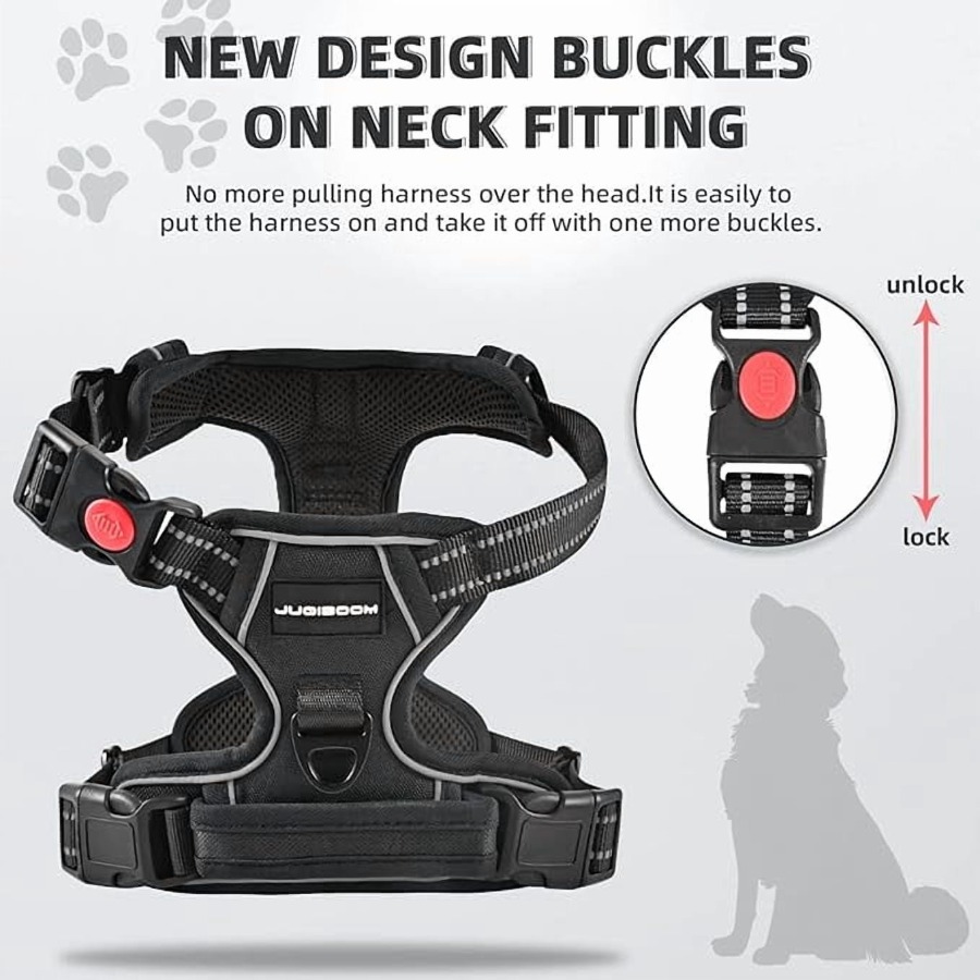 No Pull Dog Harness with A Fre - No Pull Dog Harness avaliação e preço