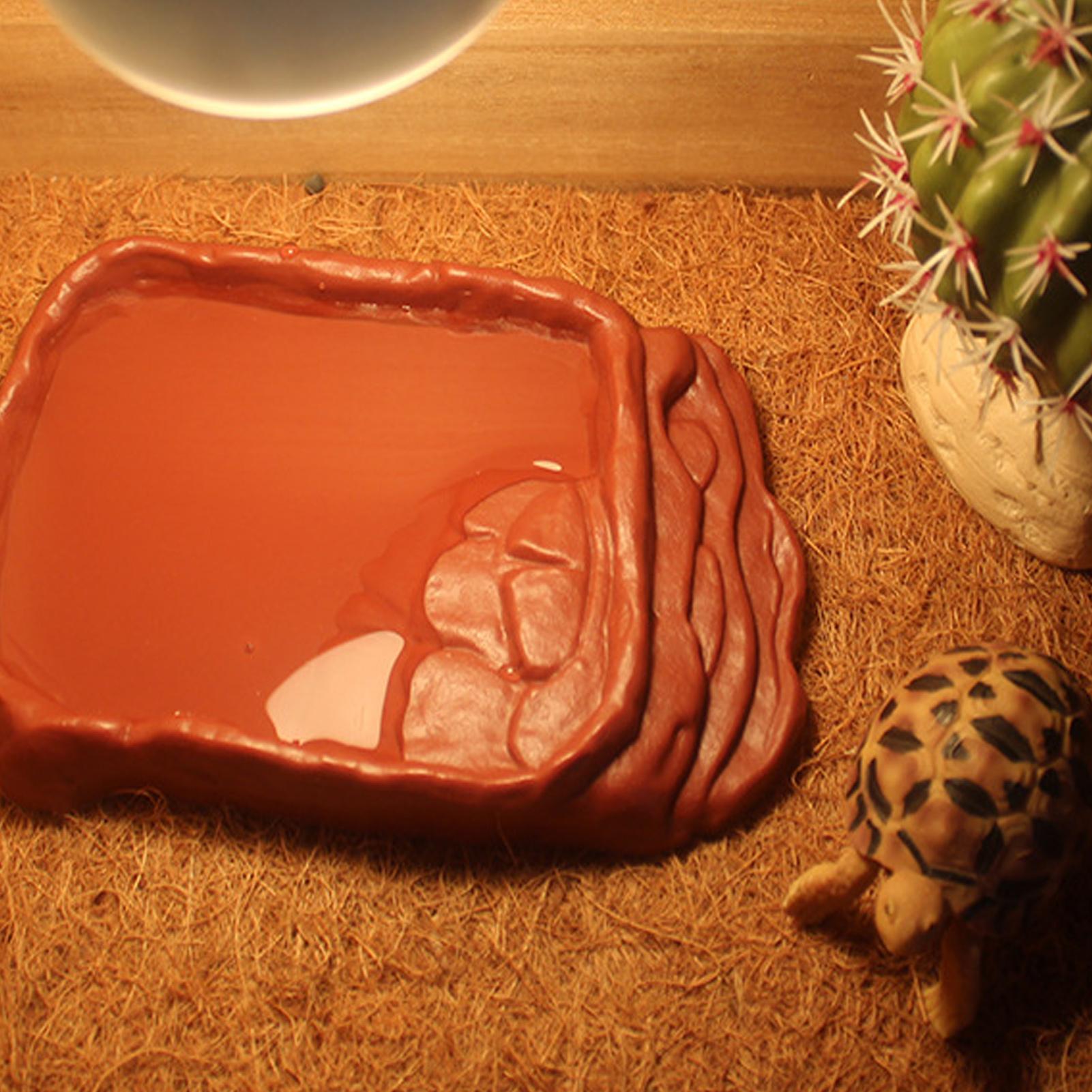 Turtle Water Dish With Anti-Sl - Pet Supplies Is Food avaliação e preço