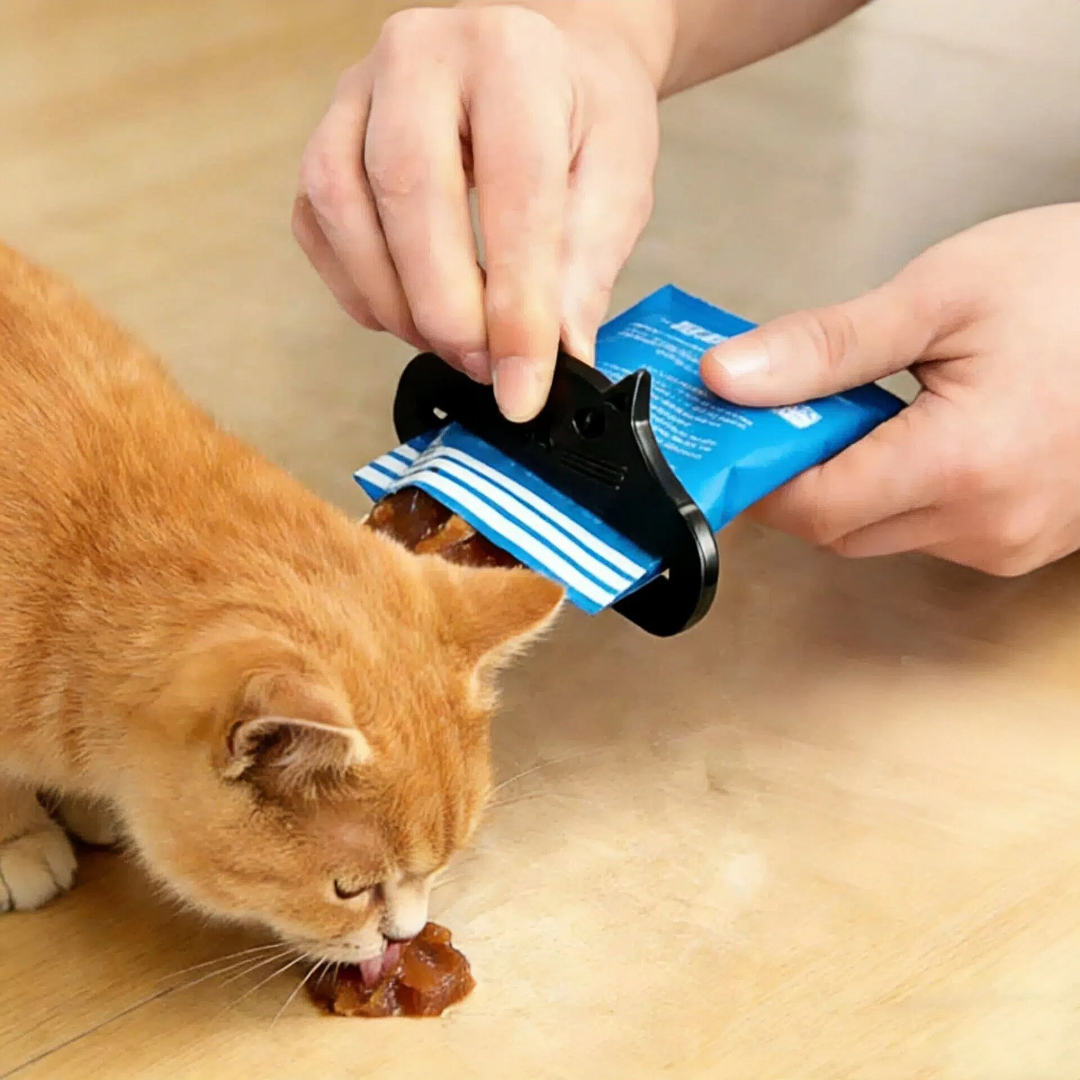 Cat Food Bag Squeezer Tool Set - Pet Supplies Is Food avaliação e preço