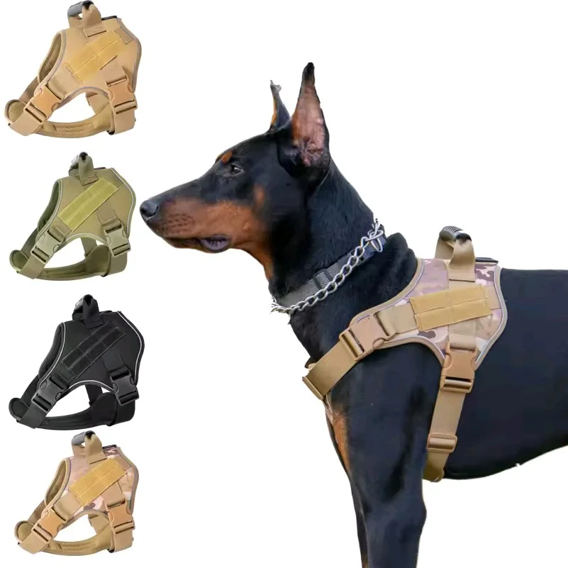 Tactical Dog Harness for Large - No Pull Dog Harness avaliação e preço