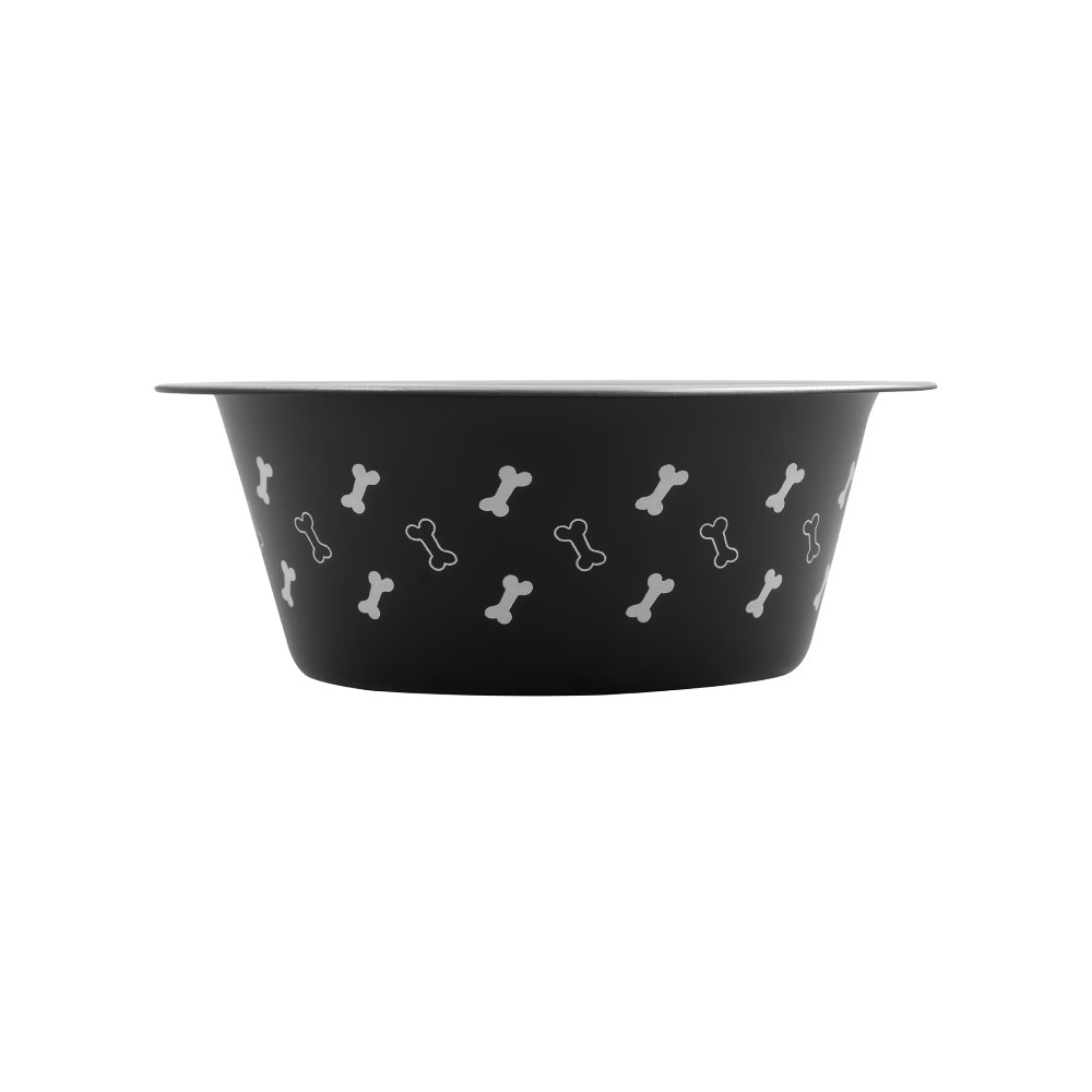 Stainless Steel Dog Bowl with  - Pet Supplies Is Food avaliação e preço