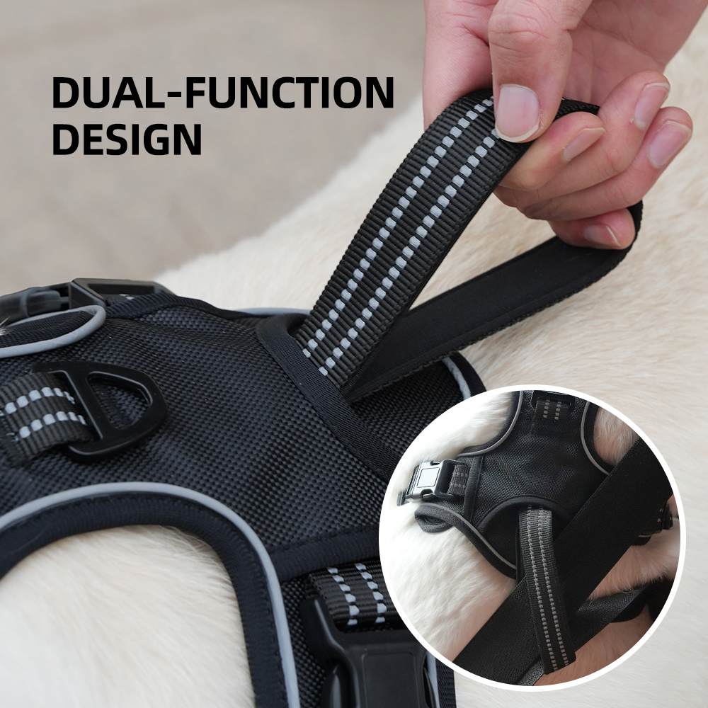 Car Safety Dog Harness for Med - No Pull Dog Harness avaliação e preço